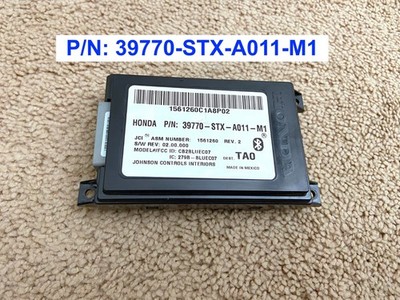 2007 - 2009 Acura MDX HFL HFT Hands Free Link Bluetooth Module 39770-STX-A011-M1