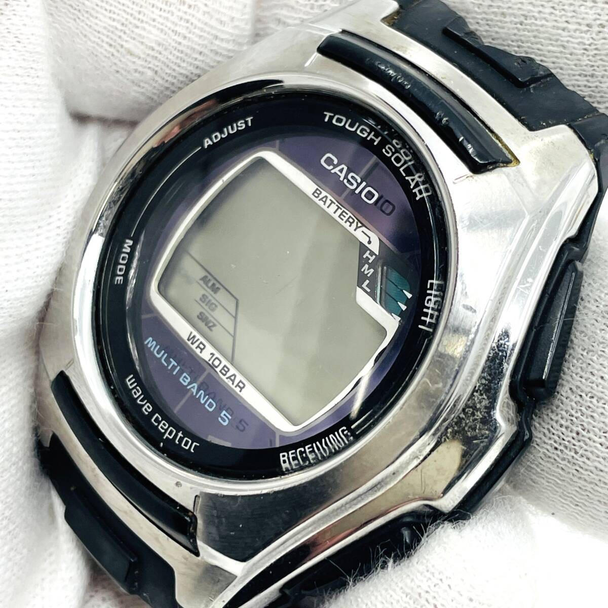 [Working / Belt missing] CASIO Casio wave ceptor … - image 7