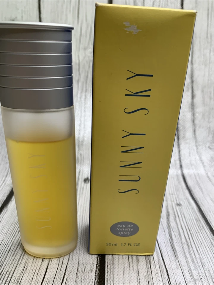 Avon Sunny Sky eau de toilette spray 1,7 OZ de colección descontinuado raro nuevo en stock Foto 3 de 4
