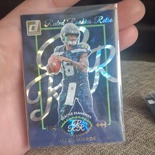 2025 Panini Donruss Jalen Milroe #16 Seattle Seahawks Rated Rookies Retro