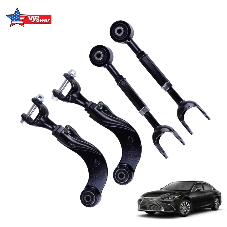 Adjustable Rear Camber & Toe LH+RH Kit for Toyota Camry Avalon Lexus ES350ES300h - Image 2 of 4
