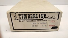 Timberline Models HO D&RGW Depot Kit DD-103 Wood Craftsman NEW