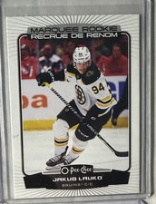 2022-23 O-Pee-Chee - Marquee Rookie Jakub Lauko #577 (RC) Boston Bruins