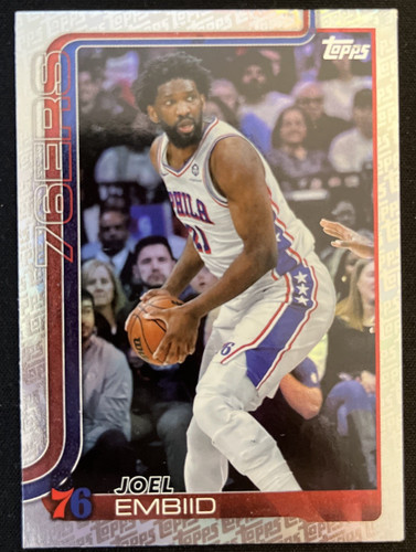 Joel Embiid #22 2025 Topps card