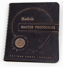 Vintage 1953 Eastman KODAK MASTER PHOTOGUIDE Pocket Spiralbound Book Tips