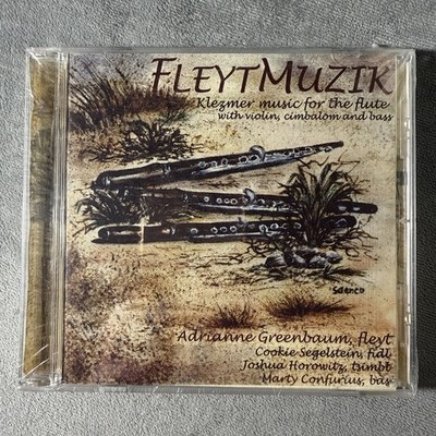 Fleytmuzik : Klezmer Music For The Flute (CD, 2003) Adrianne Greenbaum - NEW
