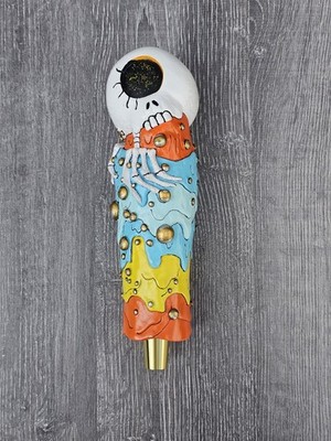 Neu Beavertown Bones Lager Zapfhahn Griff Männerhöhle Bier vom Fass Pub offizielles Merch