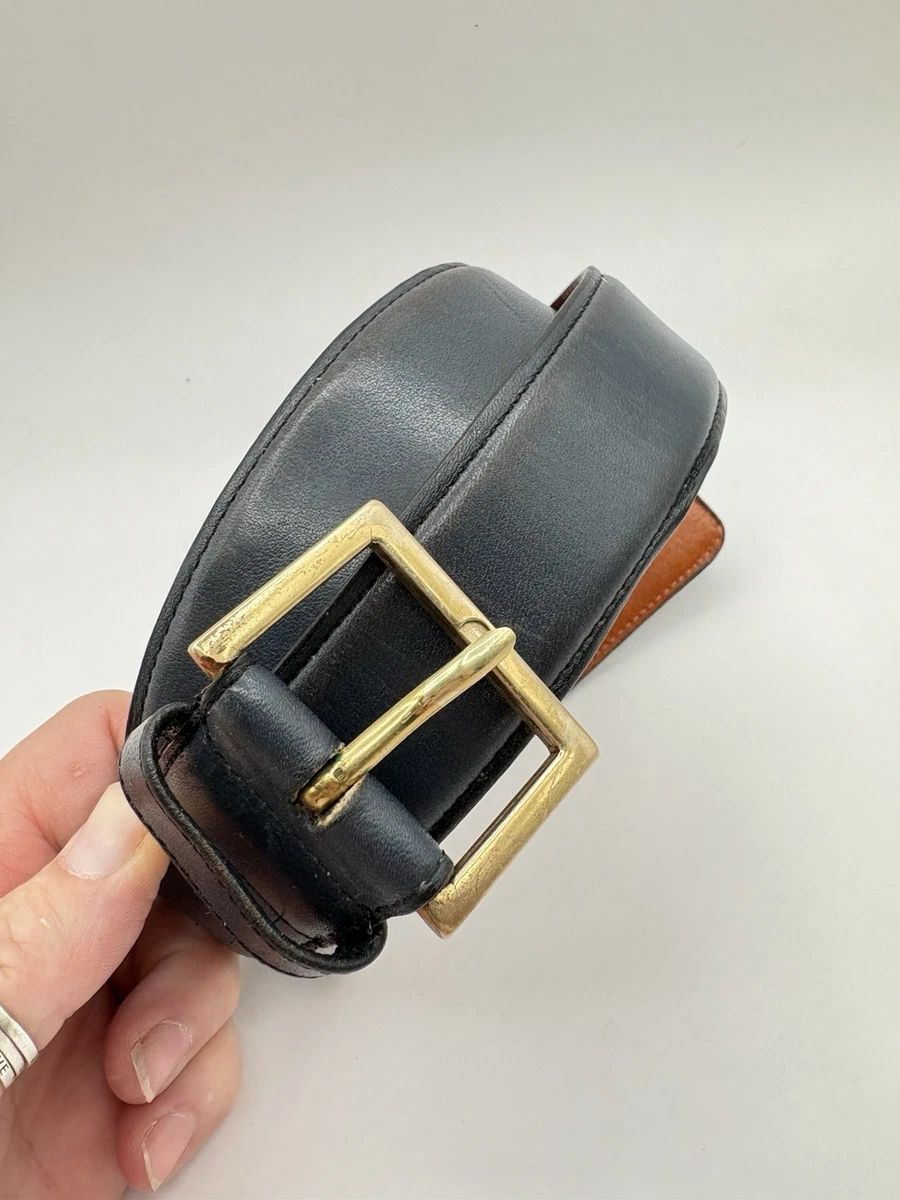 Coach Blue Belts for Men for sale | eBay