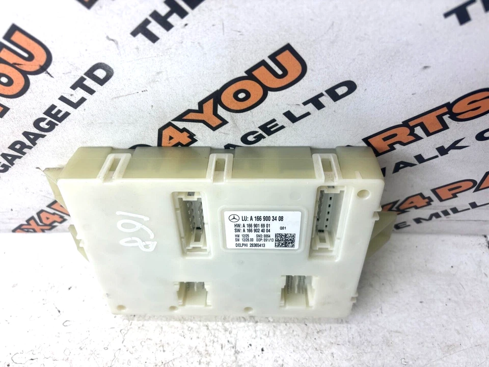 MERCEDES GL350 X166 AMG 2013 SAM MODULE REAR A1669003408 - Image 3 of 4