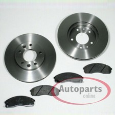 Bremsscheiben 320 mm Beläge vorne für Renault Koleos II und Nissan X-Trail III