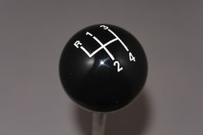 4 Speed Imprinted Shift Knob Black 38-16 For Hurst Chrome Shifter Sticks 4 Speed Imprinted Shift Knob Black 38-16 For Hurst Chrome Shifter Sticks