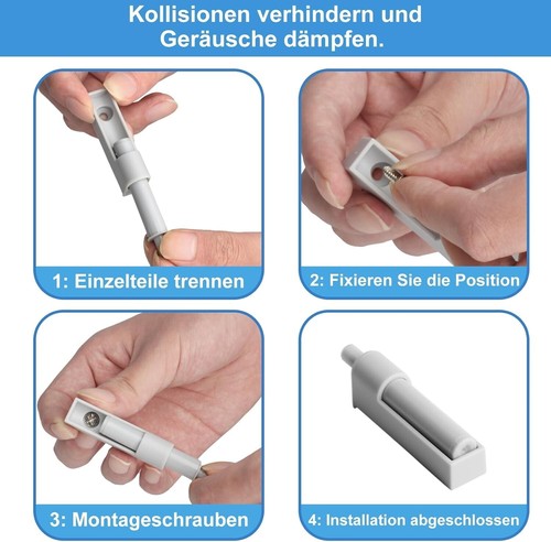 17 STK Softclose Türdämpfer für Schranktür Dämpfer, Softclose Nachrüsten, Sof... - Bild 5 von 9
