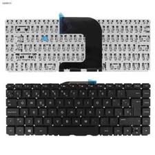 SP Laptop Keyboard for HP Pavilion 14-AC 14-AF 14-AN 14-AM Black without Frame