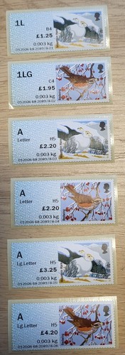 NCR-2ND CLASS FUR & FEATHERS WITH 1ST VALUES ERROR -COLLECTOR / OPEN VALUE SETS - Picture 5 of 5