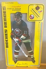 1975 BRYAN TROTTIER NY ISLANDERS SEALED STAND UP HOCKEY HEROES AUTOGRAPH VINTAGE