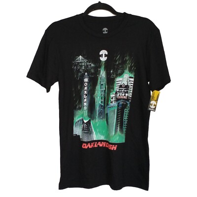 Oaklandish Black Short Sleeve Graphic Tee Size S New with Tags