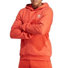 NWT adidas Originals Men's Adicolor Essentials Hoodie Size M Preloved Red
