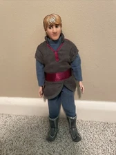 Disney Store Frozen Kristoff 12” Doll with clothes No Mittens