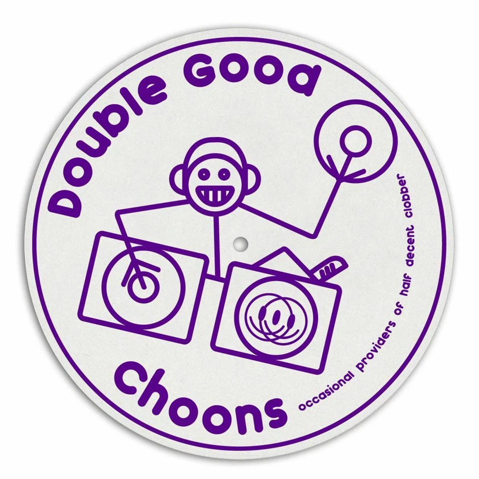 Double Hooj Choons Acid House Dance Music Rave Techno DJ Slipmat