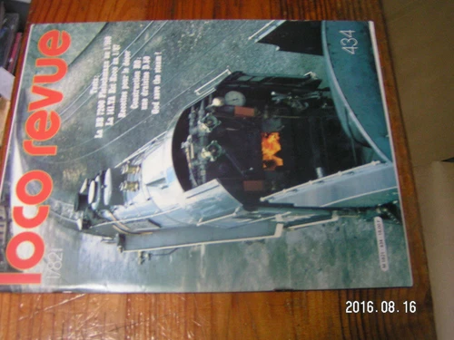 1µ? Revue Loco Revue n°434  BB7200 Faire une Draisine D.50 Y 2124 1-130.B  141TA