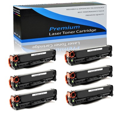 6PK CE410X Toner Cartridge For HP LaserJet Pro 400 color M451dn M451dw  Printer | eBay