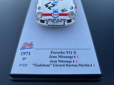 PORSCHE 911 R / S 24h Le Mans 1971 #40 Égreteaud