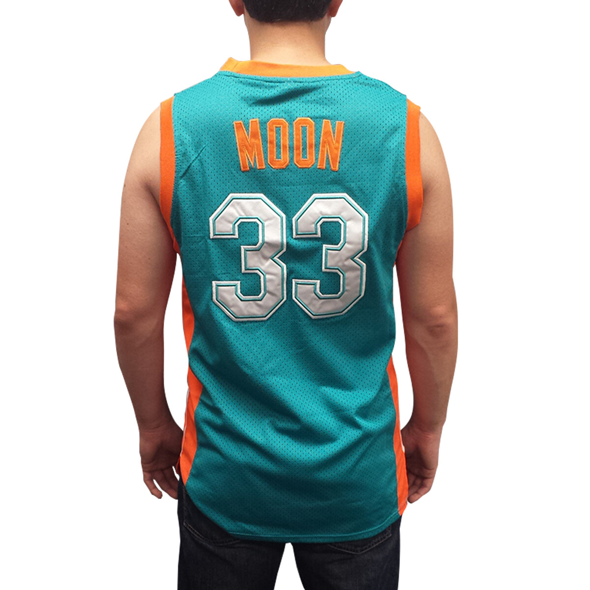 Jackie Moon #33 Flint Tropics Green Basketball Jersey Semi Pro