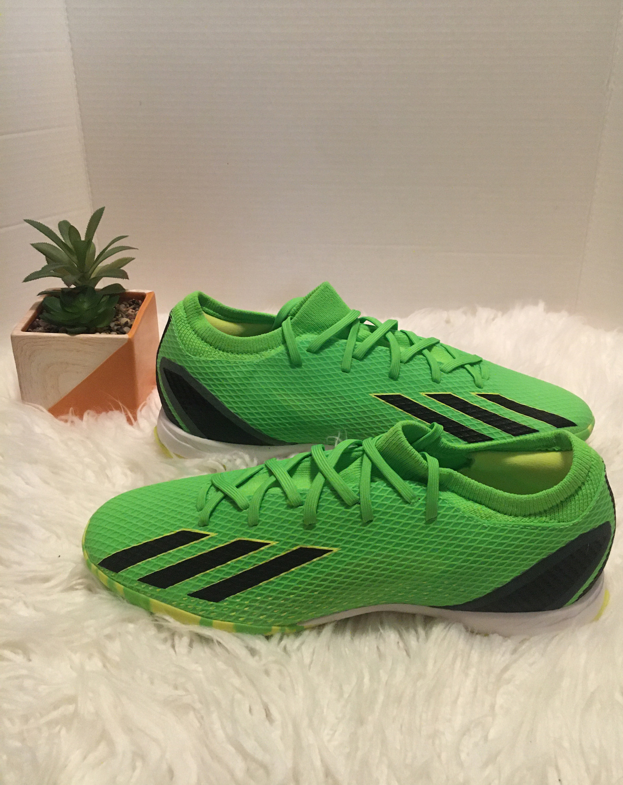 SAOLA Adidas X Speedportal.3 tacchetti da calcio verdi solari taglia 11 5