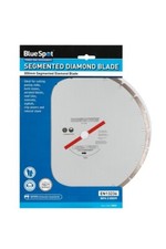 BLUE SPOT 300MM (12") SEGMENTED SILVER DIAMOND DRY CUTTING DISC KERB CONCRETE
