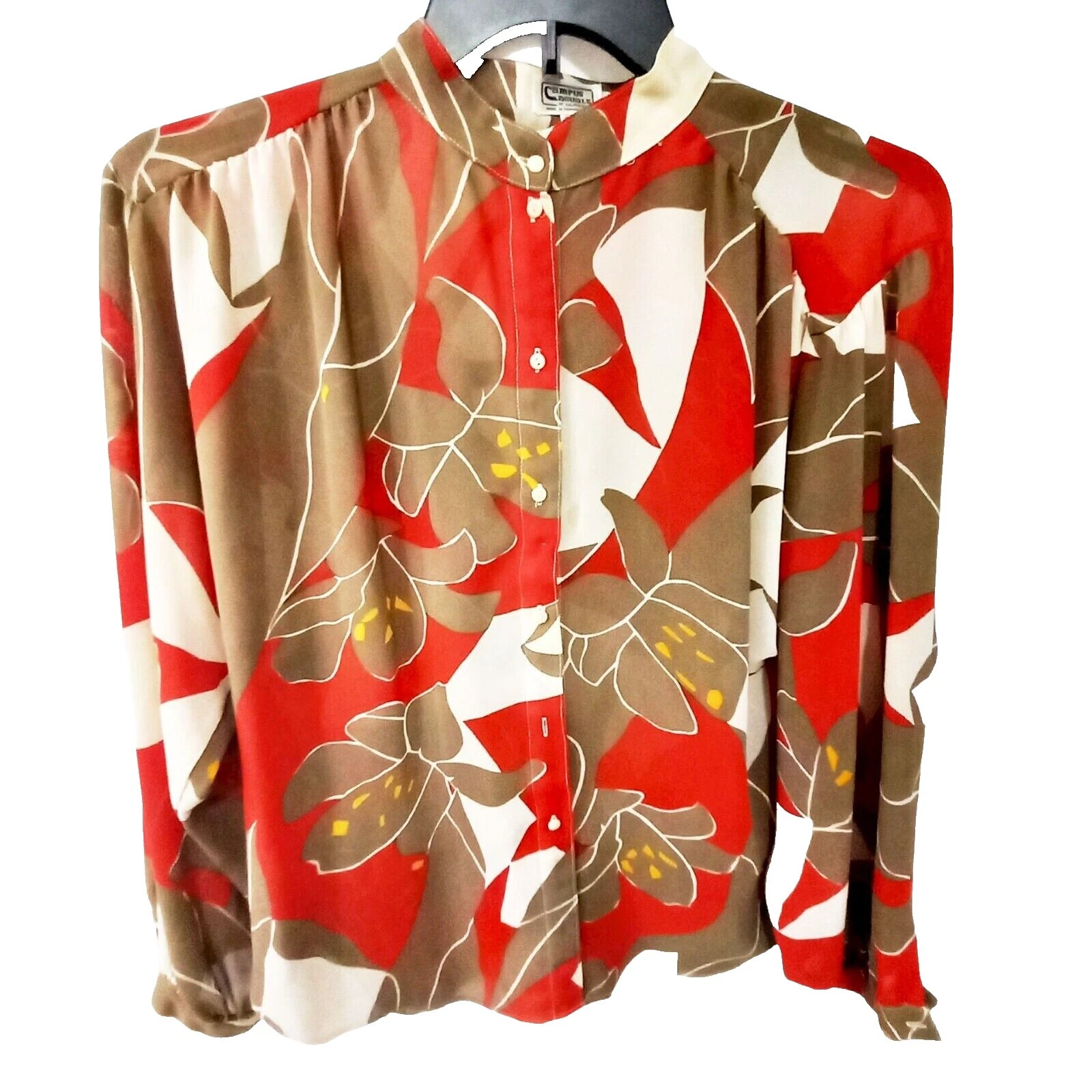 Art Deco Tops Vintage Sintético para Mujeres