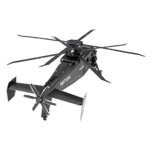 S-97 Raider: Metal Earth 3D Laser Cut Miniature Sikorsky Helicopter Kit - Picture 2 of 3