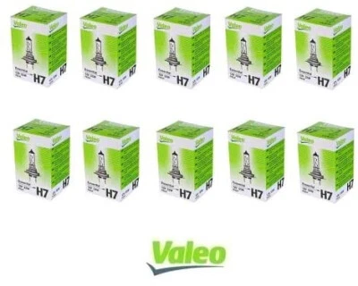VALEO ESSENTIAL H7 Lampadina, faro di profondità (10 pezzi)