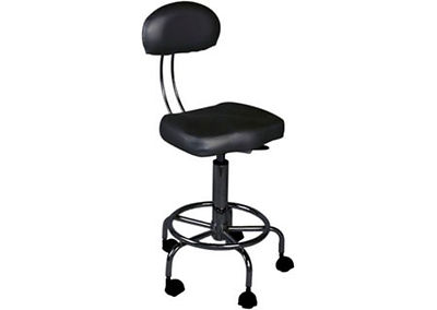 FACIAL MASSAGE SPA FACIAL ROLLING STOOL CHAIR TATTOO BLACK
