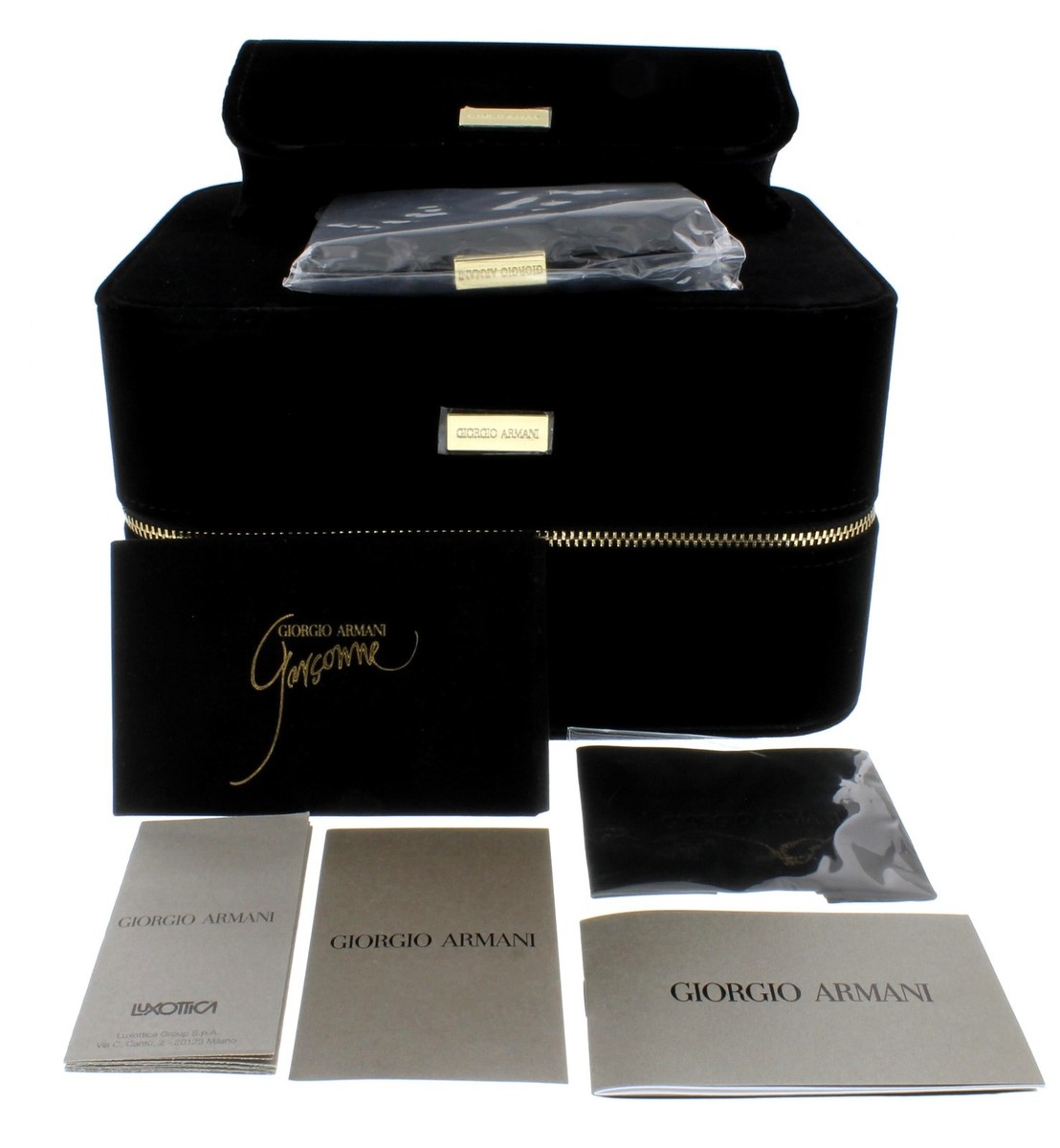 Giorgio Armani Milano Garconne Gold Plated Sunglasses Women
