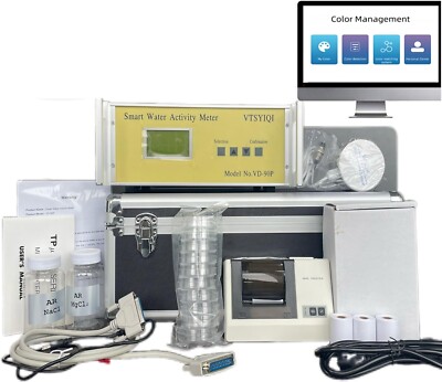 Food Water Activity Monitor with 0-0.980aw Accuracy Water Activity ±0.015