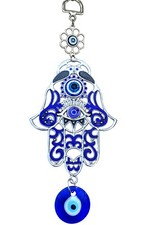 Turkish Evil Eye Hamsa Hand Home Office Car Hanging Wall Decoration Protection-N