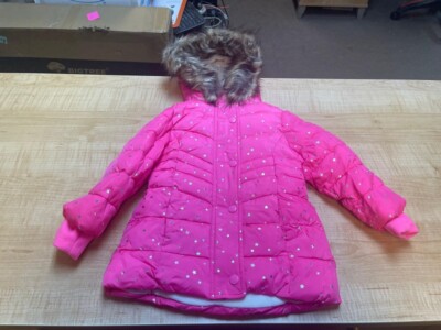 MEMBER'S MARK TODDLER GIRLS COZY PUFFER FULL ZIP JACKET, PINK *CHECK FOR SIZE | eBay