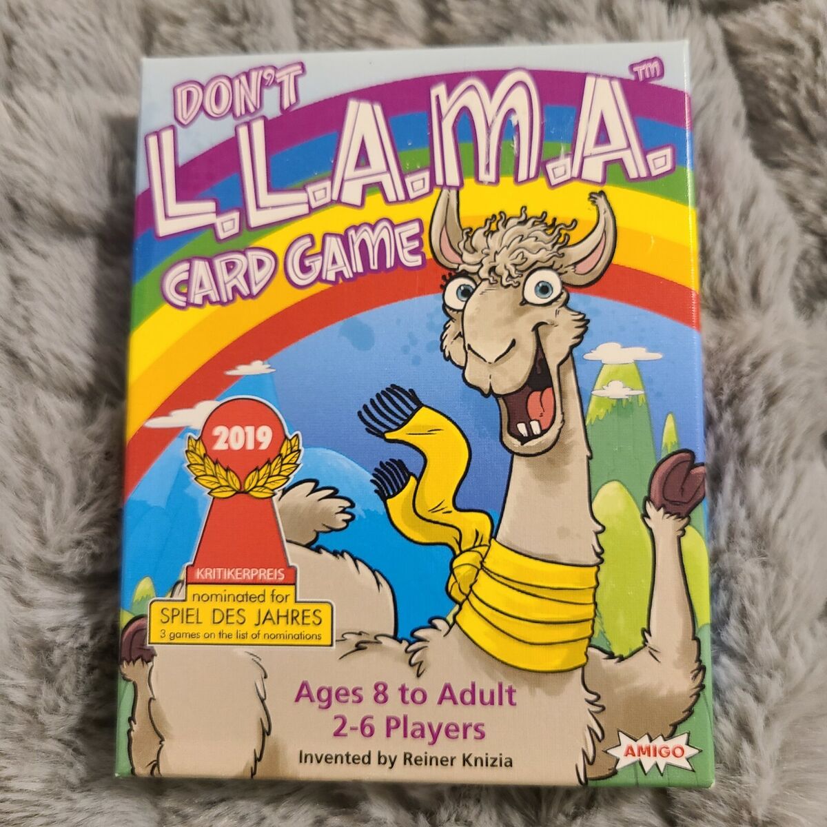 AMIGO Don't LLAMA Llama-Themed Family Card Game, Nominated for The Spiel  Des Jahres (Game of The Year)