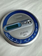 Panasonic SL-SV573J Blue Digital Anti-Skip Buffer AM/FM Tuner Portable CD Player