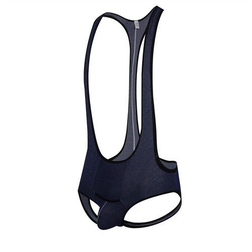 Sexy Hombres U Bolsa Convexa Calzoncillos Body Correa Deportiva Culo Abierto Mono Peluche - Imagen 38 de 47