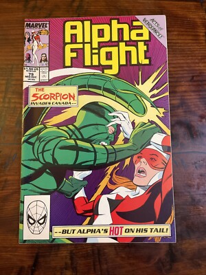 Alpha Flight 1989 #79 Marvel Comic Book
