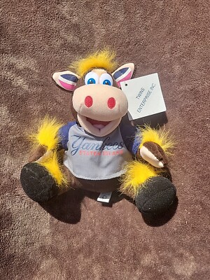 New York Yankees Plush Huck The Cow STATEN ISLAND Baseball 2003 Stuffed Animal