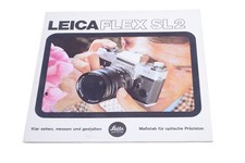   LEICA, LEICAFLEX SL2 CAMERA ORIGINAL PRODUCT GUIDE BROCHURE GERMAN 124