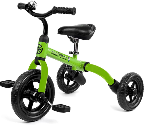 3 in 1 Toddler Tricycles for 2-5 Years Old Boys and Girls with Adjustable Seat D