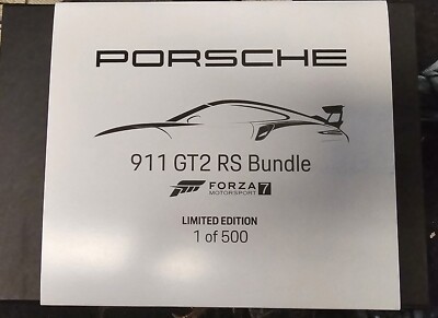 Porsche 911 GT2 RS XBOX SCUF Controller Elite Limited Edition FORZA Set 1/500 