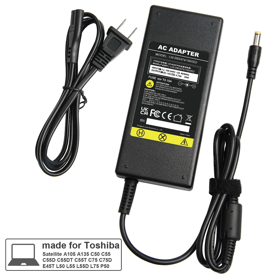 Cargador adaptador de CA para Getac K120 G1 G2 cable de alimentación de tableta totalmente resistente Foto 3 de 4