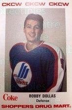 1987-88 Moncton Hawks #4 Bobby Dollas