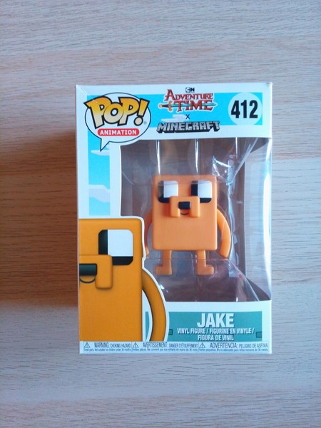 Funko Pop Adventure Time x Minecraft Jake 412