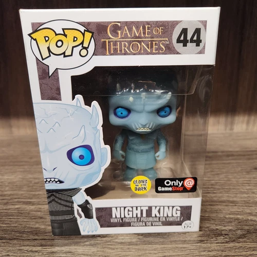 Funko Pop Game of Thrones Night King Glow in Dark Gamestop  #44  Authentic