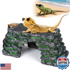 Hygger Zoo 3 in 1 Large Bearded Dragon Basking Platform 13.4x7.1x5.3 in Scape